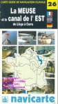 26 FLUVIACARTE-La Meuse et le canal de Est de Liege  Corre